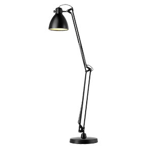 Профессиональная настольная лампа Luxo L-1 для работы за большим столом